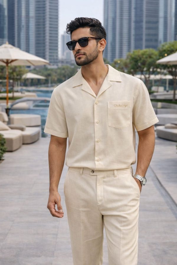 Men's Linen Cord Set