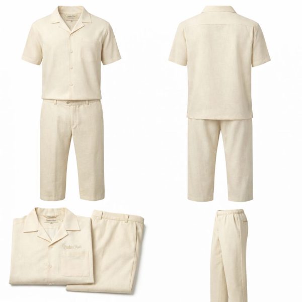 Men's Linen Cord Set