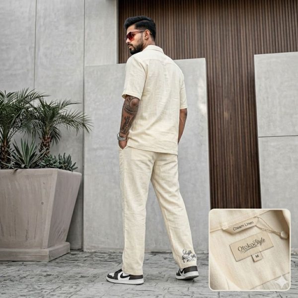 Men's Linen Cord Set